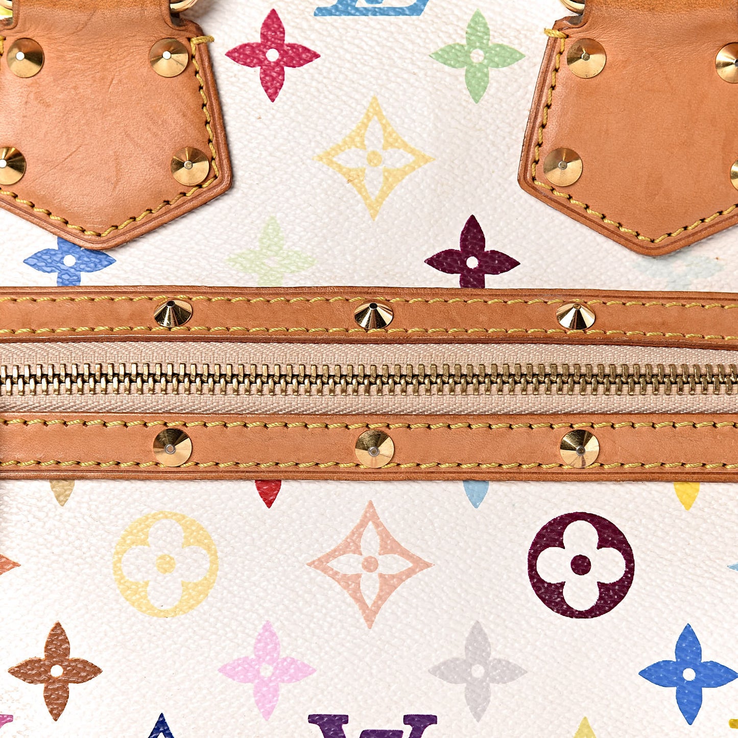 Monogram Multicolor Alma White