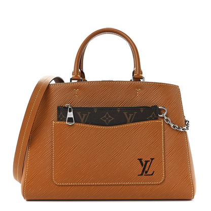Louis Vuitton Epi Marelle Tote MM Gold Honey 3 of 12