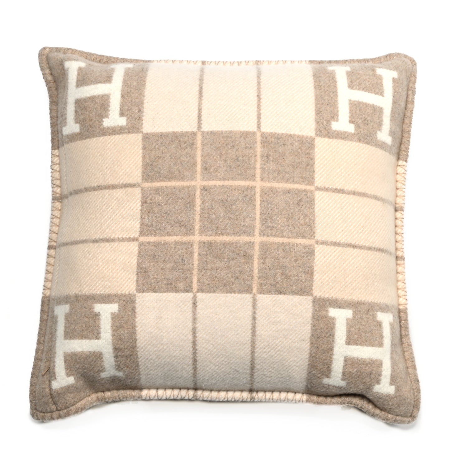 Wool Cashmere Avalon III Pillow PM Coco Camomille