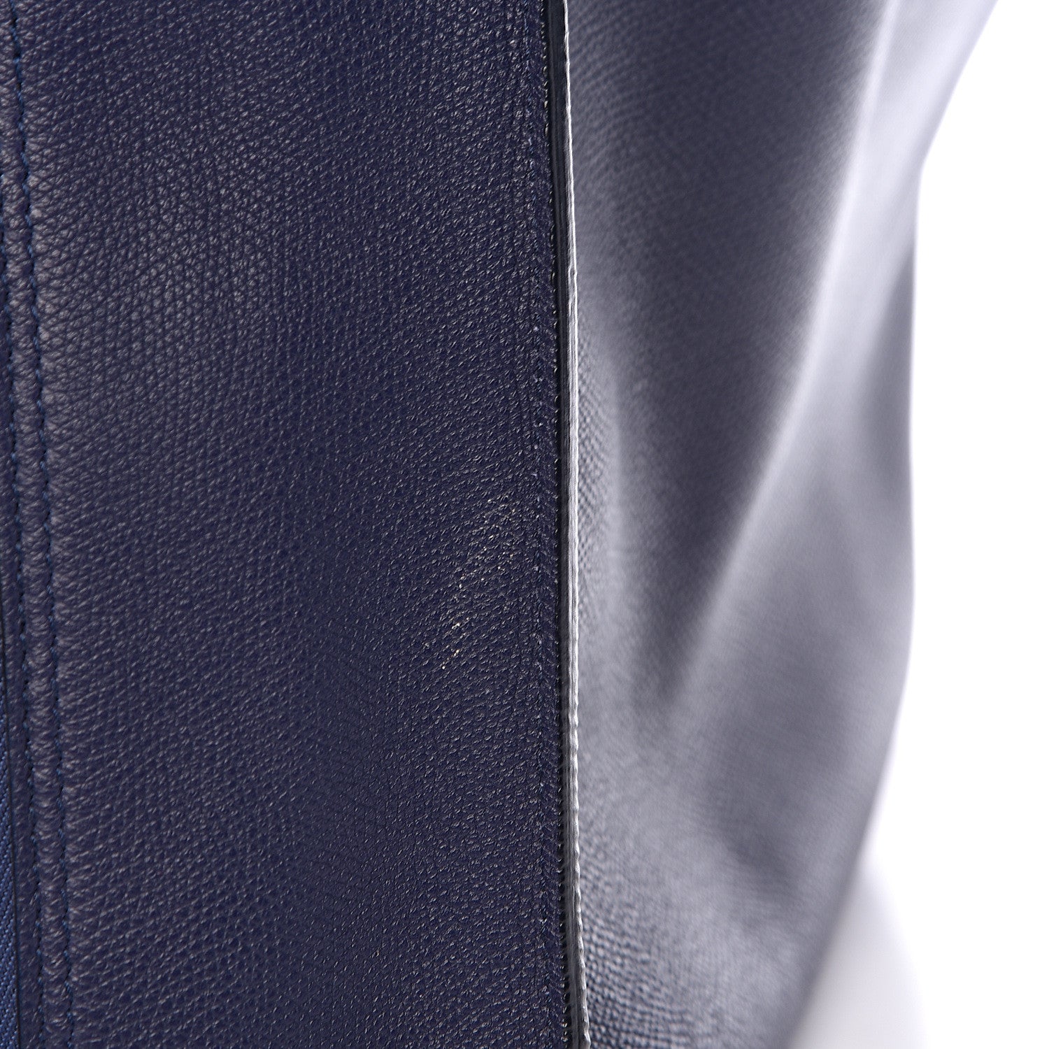 Balenciaga Calfskin Papier A4 Zip Around Plate Tote Bleu Indigo 19 of 20