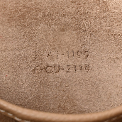 Celine Drummed Calfskin Nano Luggage Dune 8 of 11