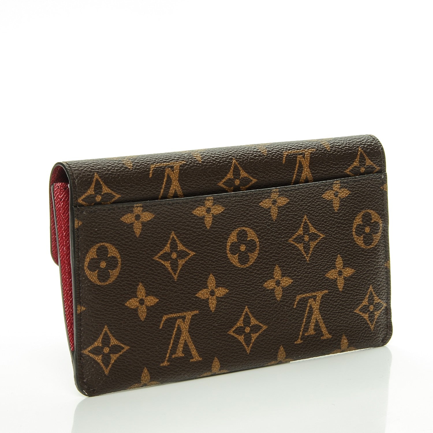 Louis Vuitton Monogram Jeanne Wallet Fuchsia 3 of 8