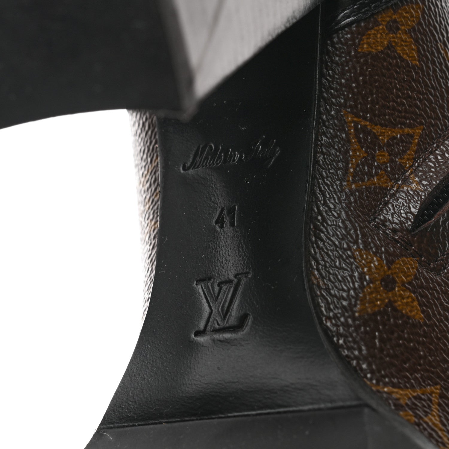 Louis Vuitton Patent Calfskin Monogram Star Trail Ankle Boots 41 Black 8 of 8