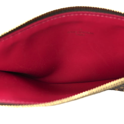 Louis Vuitton Monogram Pochette Felicie Chain Wallet Fuchsia 9 of 15