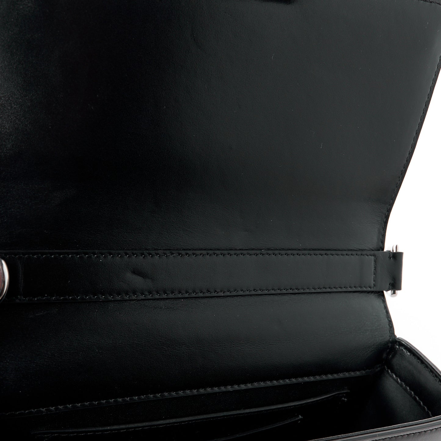 Box Calfskin Medium 4G Cube Chain Shoulder Bag Black