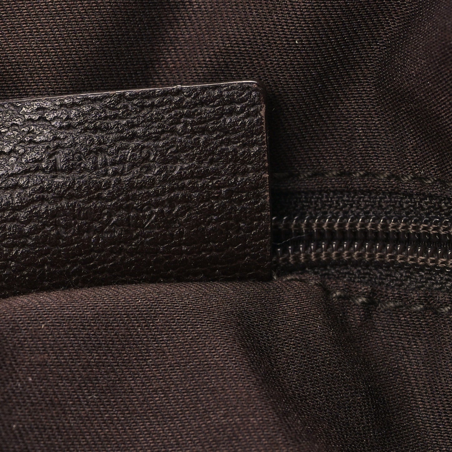 Monogram Medium Abbey Shoulder Bag Dark Brown