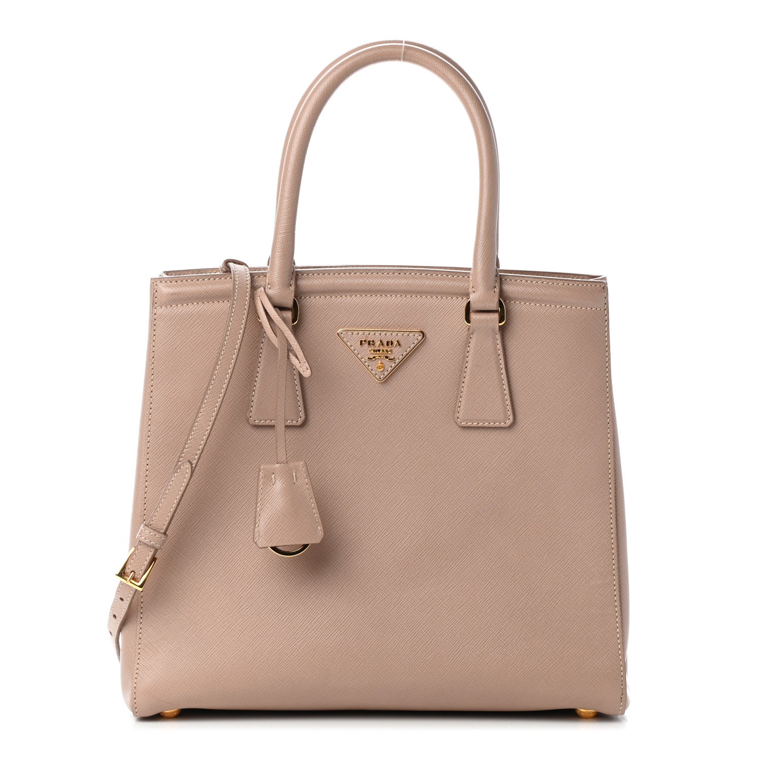 Prada Saffiano Lux Parabole Tote Cammeo 1 of 9