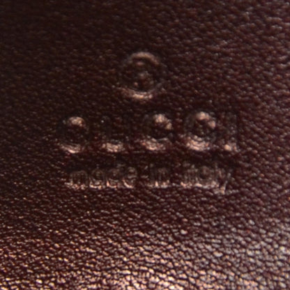 Gucci Guccissima D Gold Wristlet Bordeaux 5 of 8