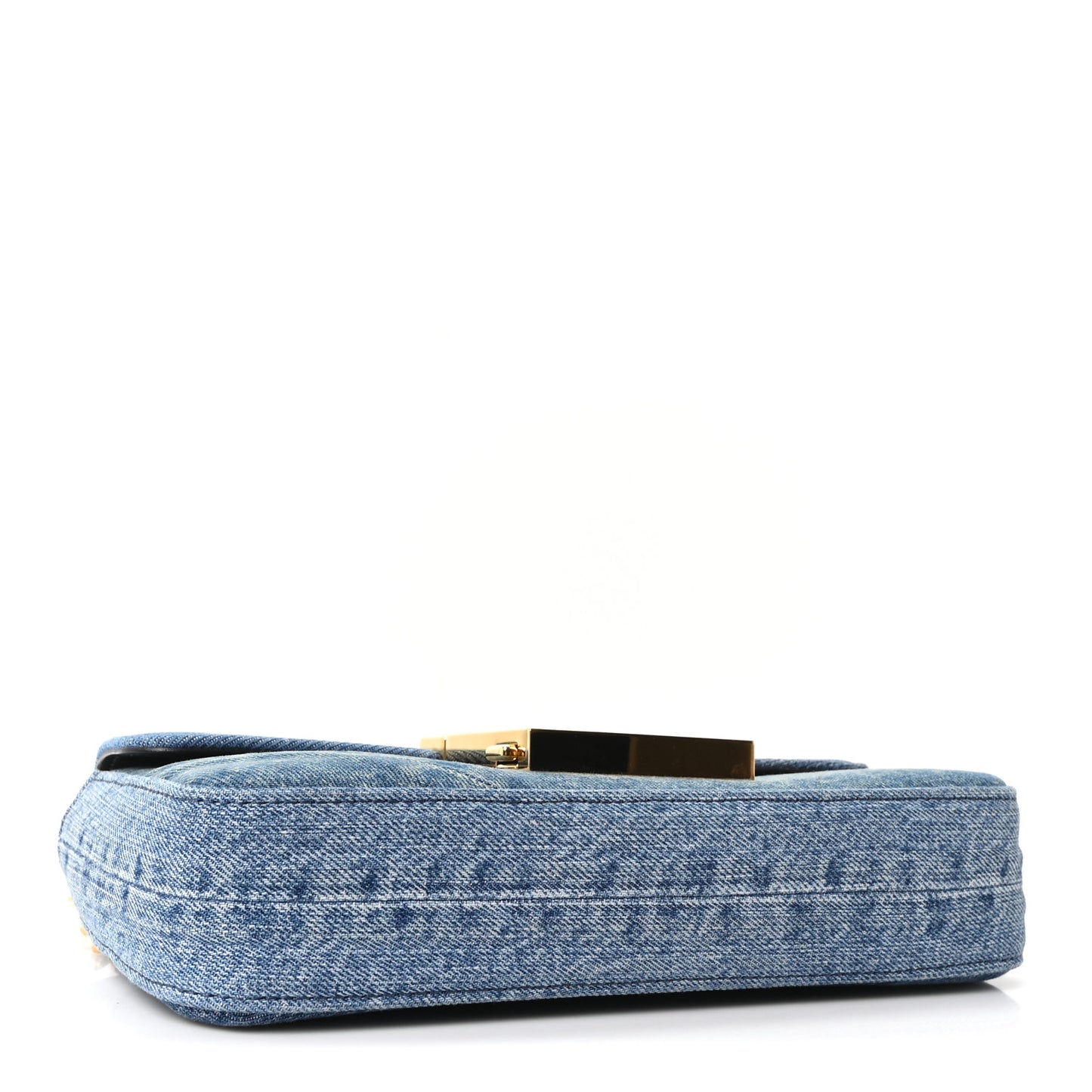 Denim 001 Medium Shoulder Bag Blue