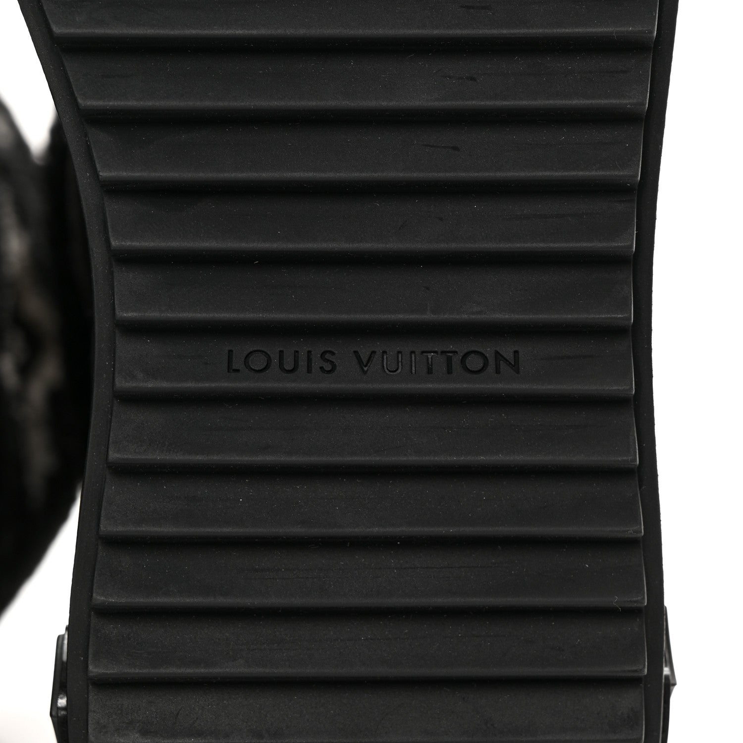 Louis Vuitton Suede Calfskin Shearling Snowdrop Flat Ankle Boot 39 Black 6 of 9