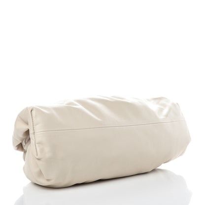 Bottega Veneta Smooth Butter Calf The Pouch Oversized Clutch Mist 4 of 10
