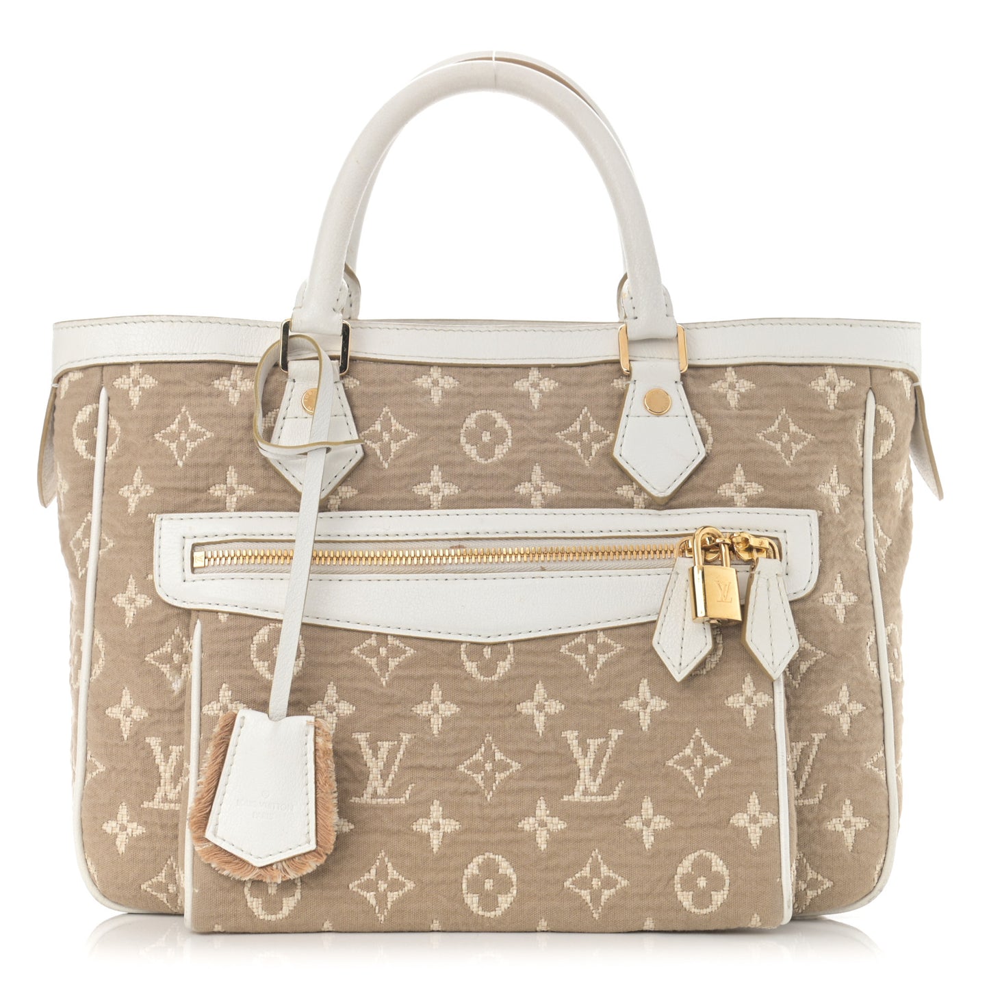 Monogram Sabbia Cabas MM White