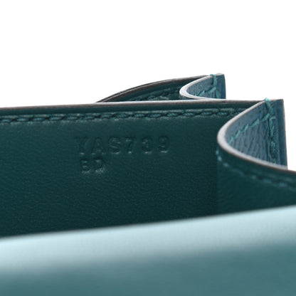 Hermes Epsom Enamel Constance 18 Vert Bosphore 7 of 9