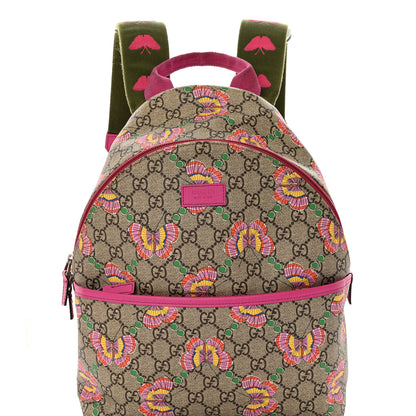 Gucci GG Supreme Monogram Childrens Butterfly Backpack 8 of 16