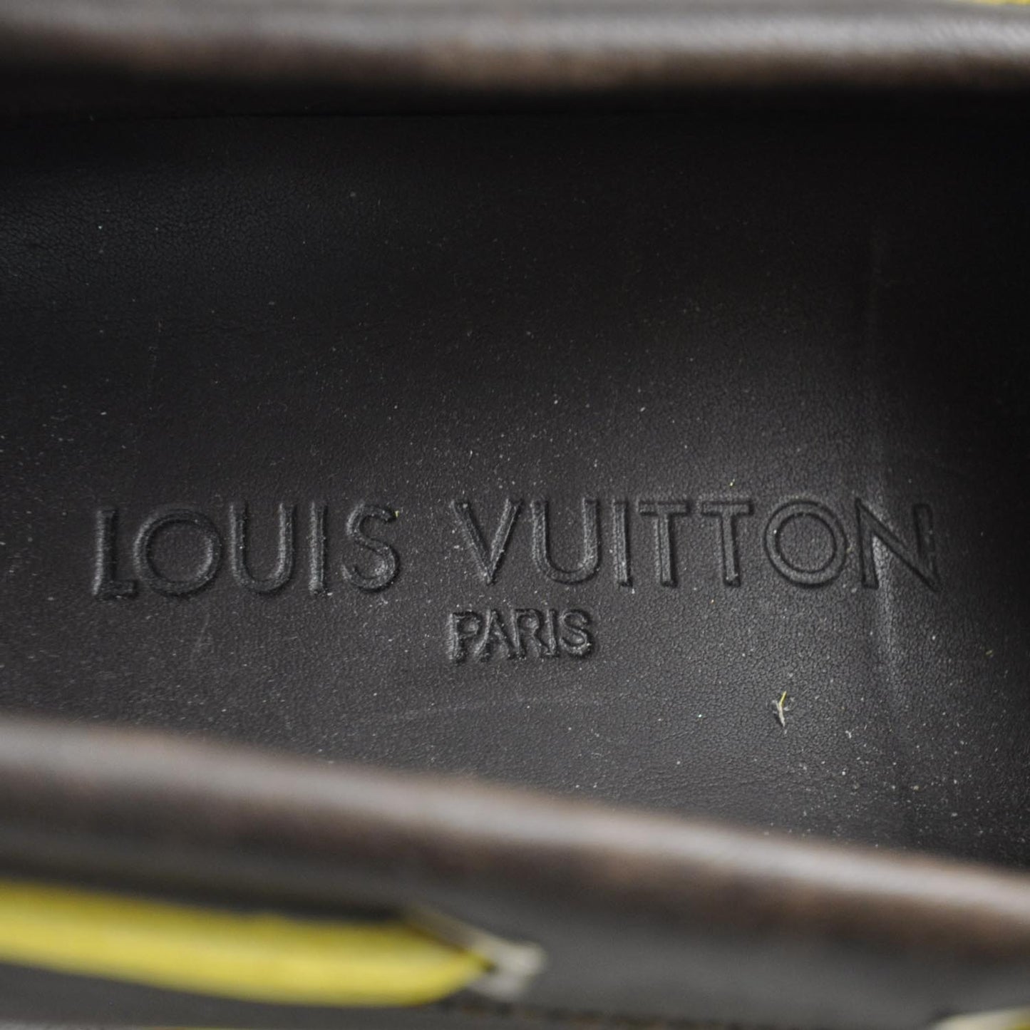Mens Leather LV Cup Loafers Brown