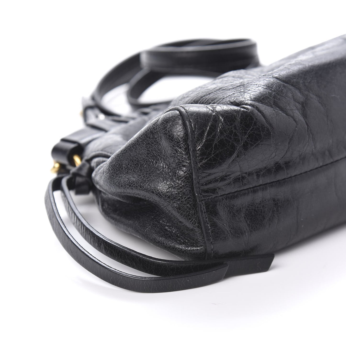 Vitello Crossbody Pouch Black