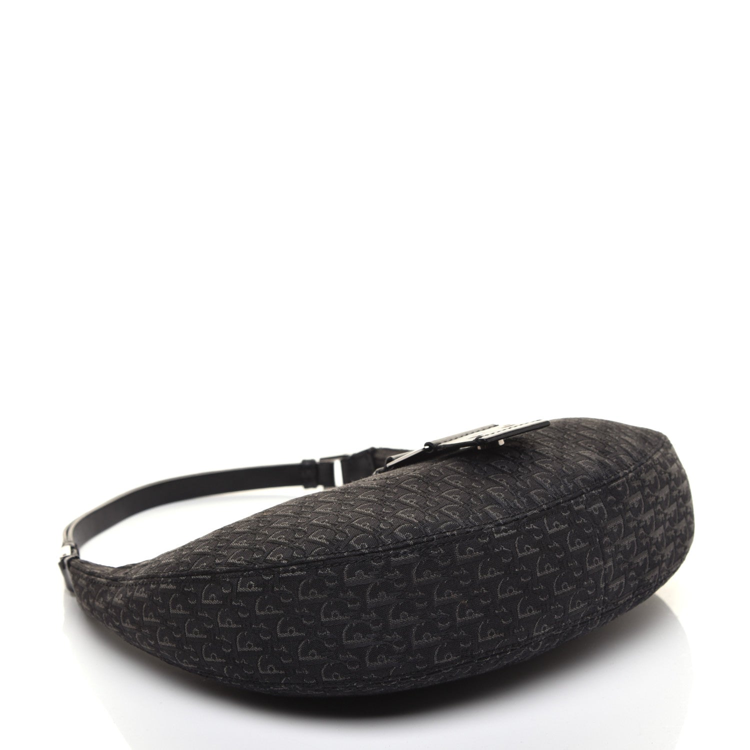 Christian Dior Monogram Street Chic Hobo Black 4 of 9