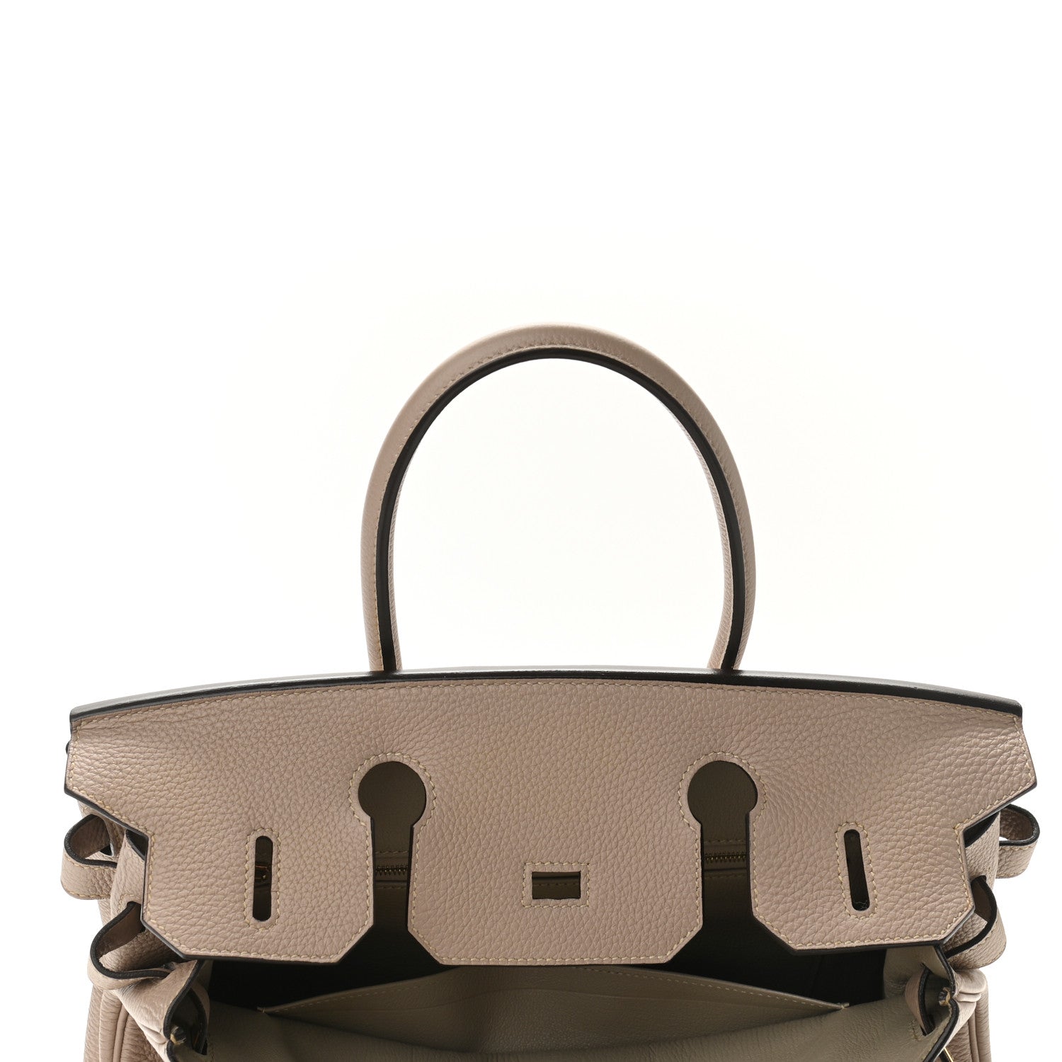 Hermes Togo Birkin 30 Gris Tourterelle 16 of 38