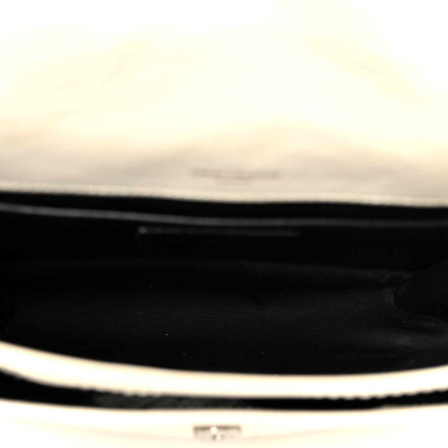 Crinkled Calfskin Matelasse Monogram Baby Niki Chain Satchel Crema Soft