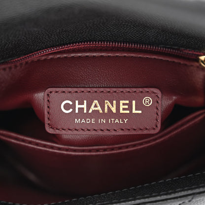 Chanel Caviar Quilted Extra Mini Coco Handle Flap Black 6 of 12