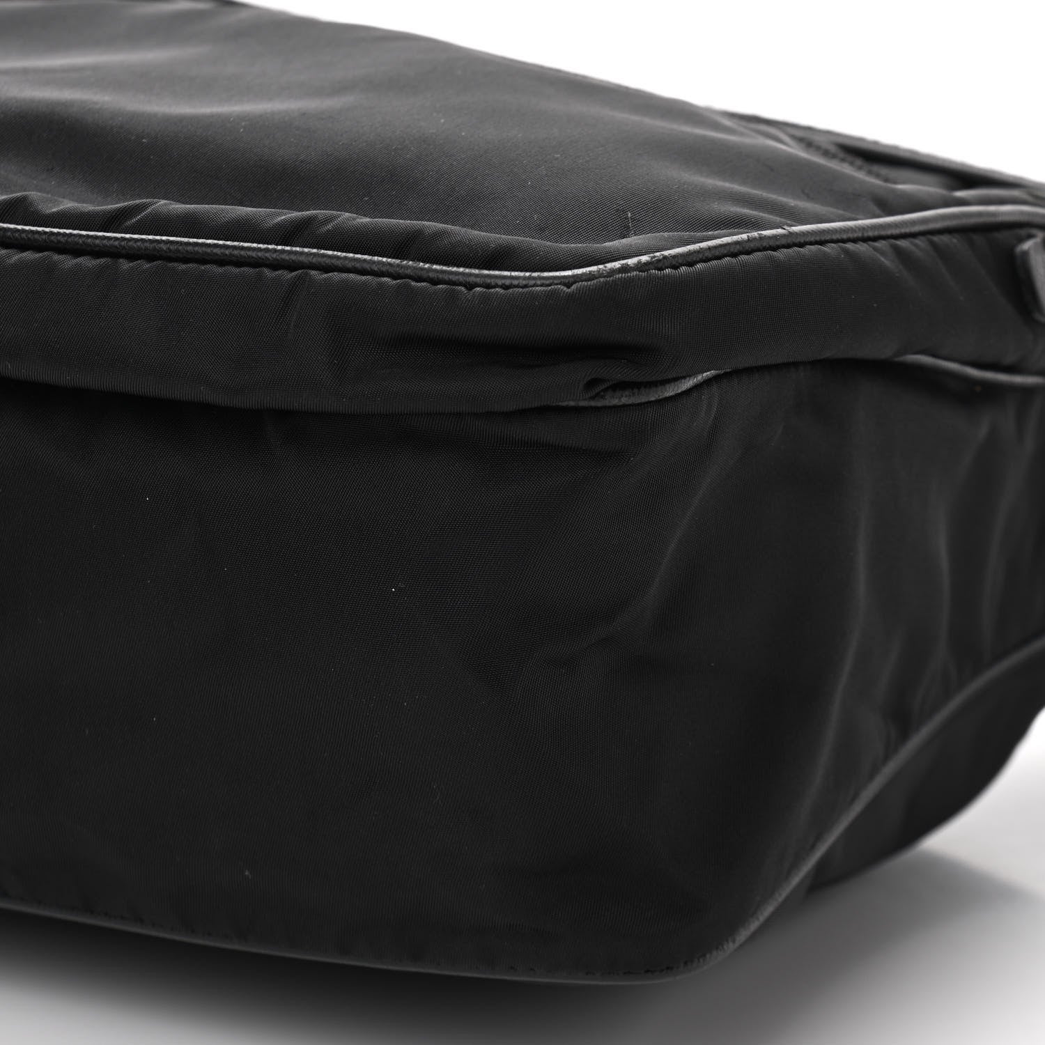 Prada Nylon Tessuto Messenger Bag Black 9 of 9