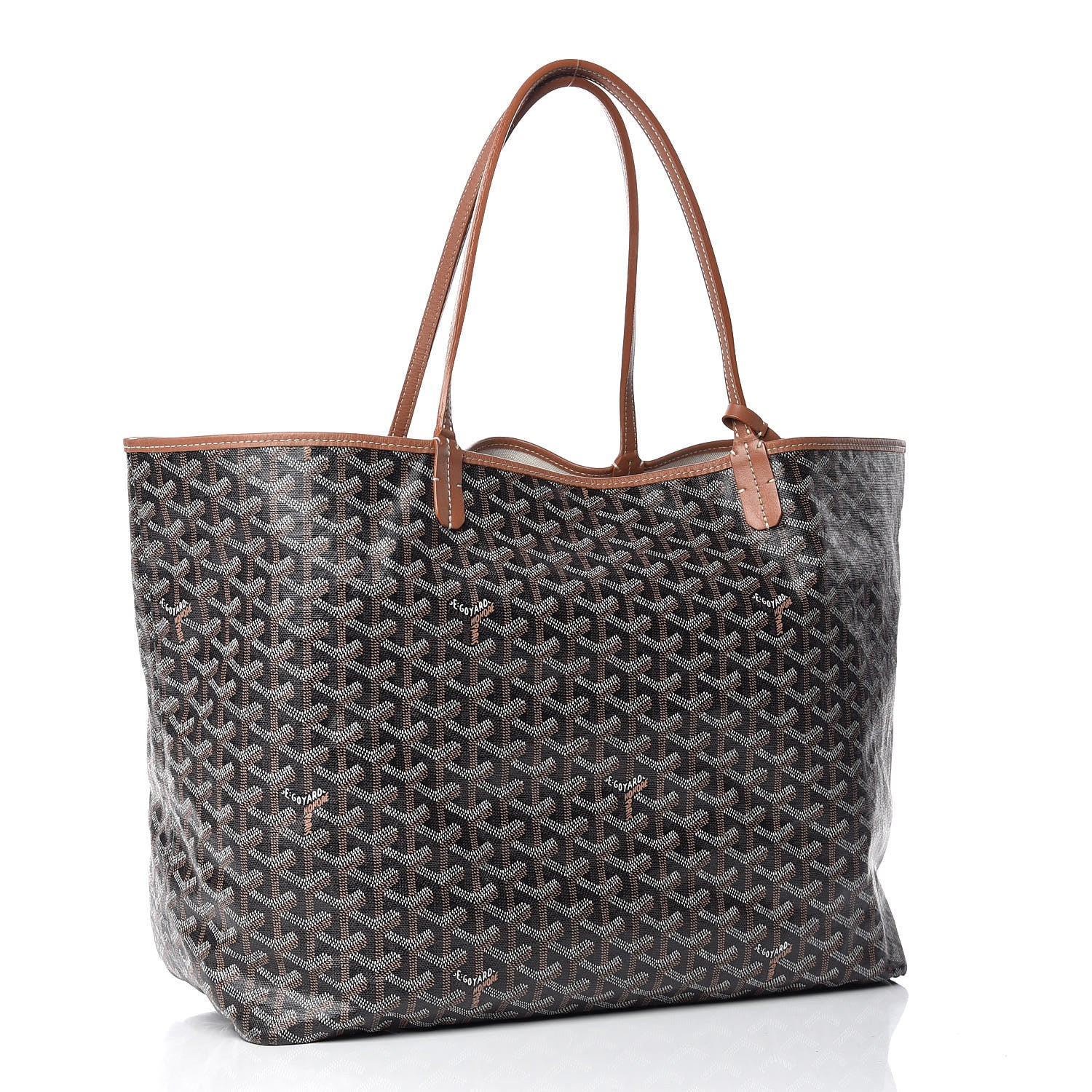 Goyard Goyardine Saint Louis GM Black Gold 3 of 16