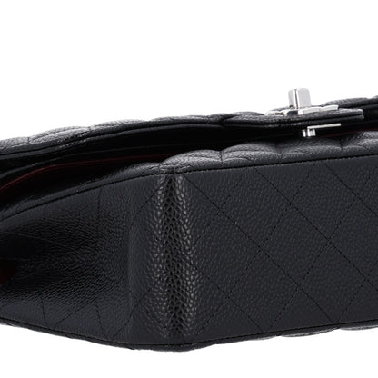 Chanel Caviar Quilted Small Double Flap Black 9 of 10