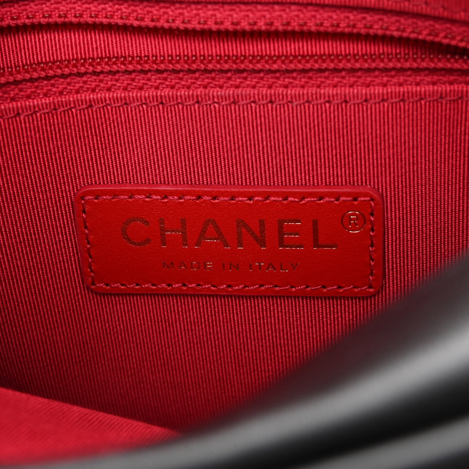 Chanel Calfskin Quilted Enchained Camera Case Bag Black 6 of 10