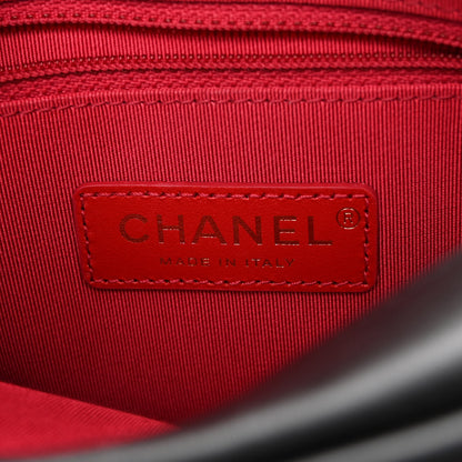 Chanel Calfskin Quilted Enchained Camera Case Bag Black 6 of 10