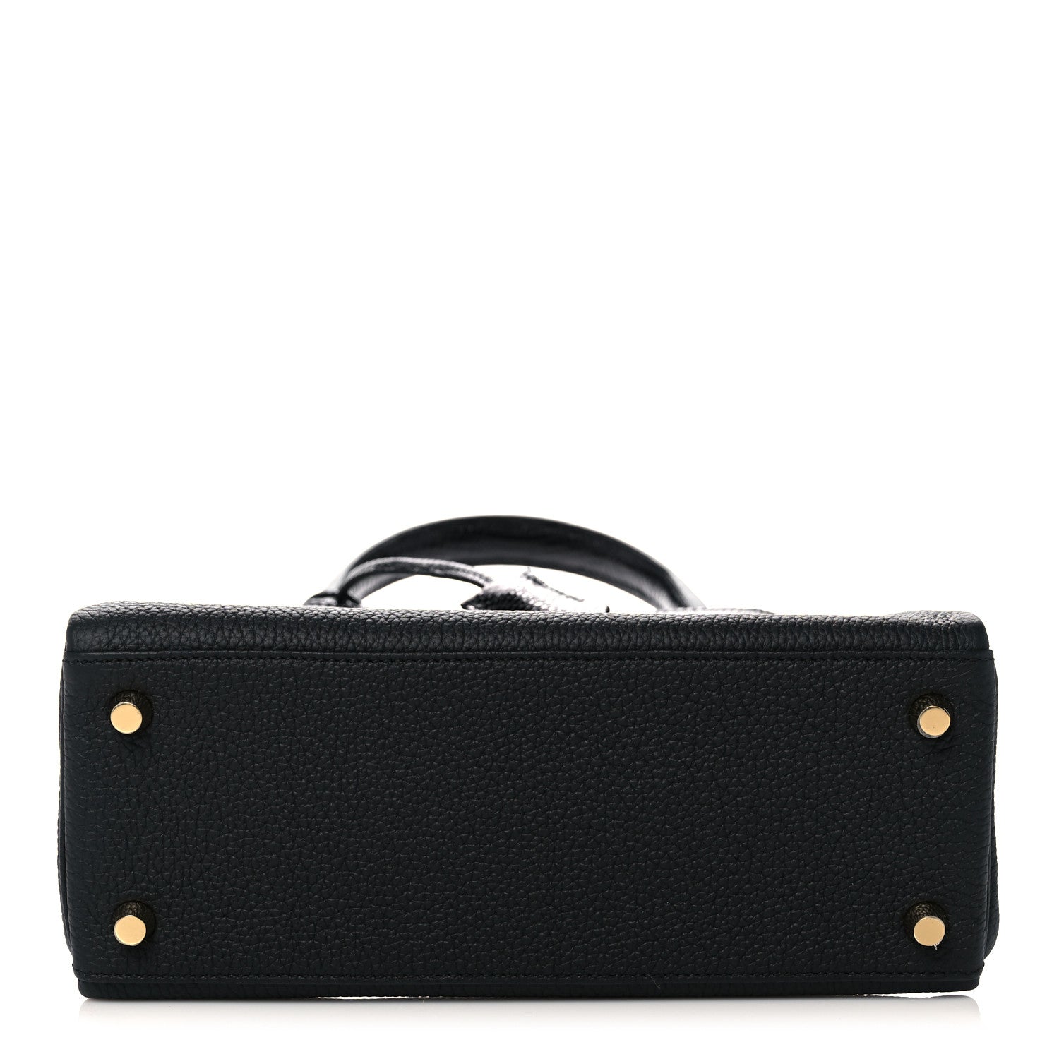 Hermes Togo Lizard Kelly Retourne Touch 25 Black 6 of 38