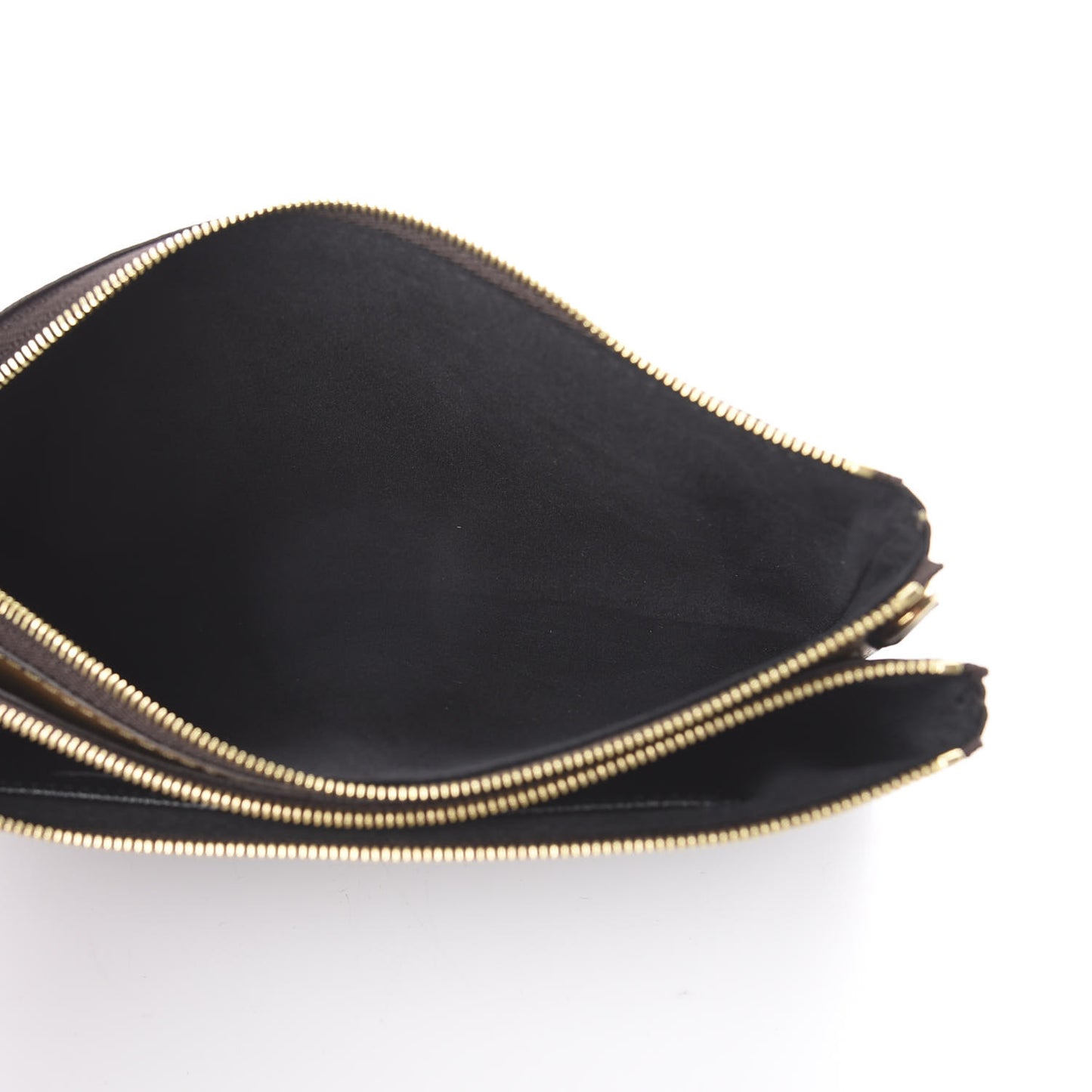 Reverse Monogram Giant Double Zip Pochette