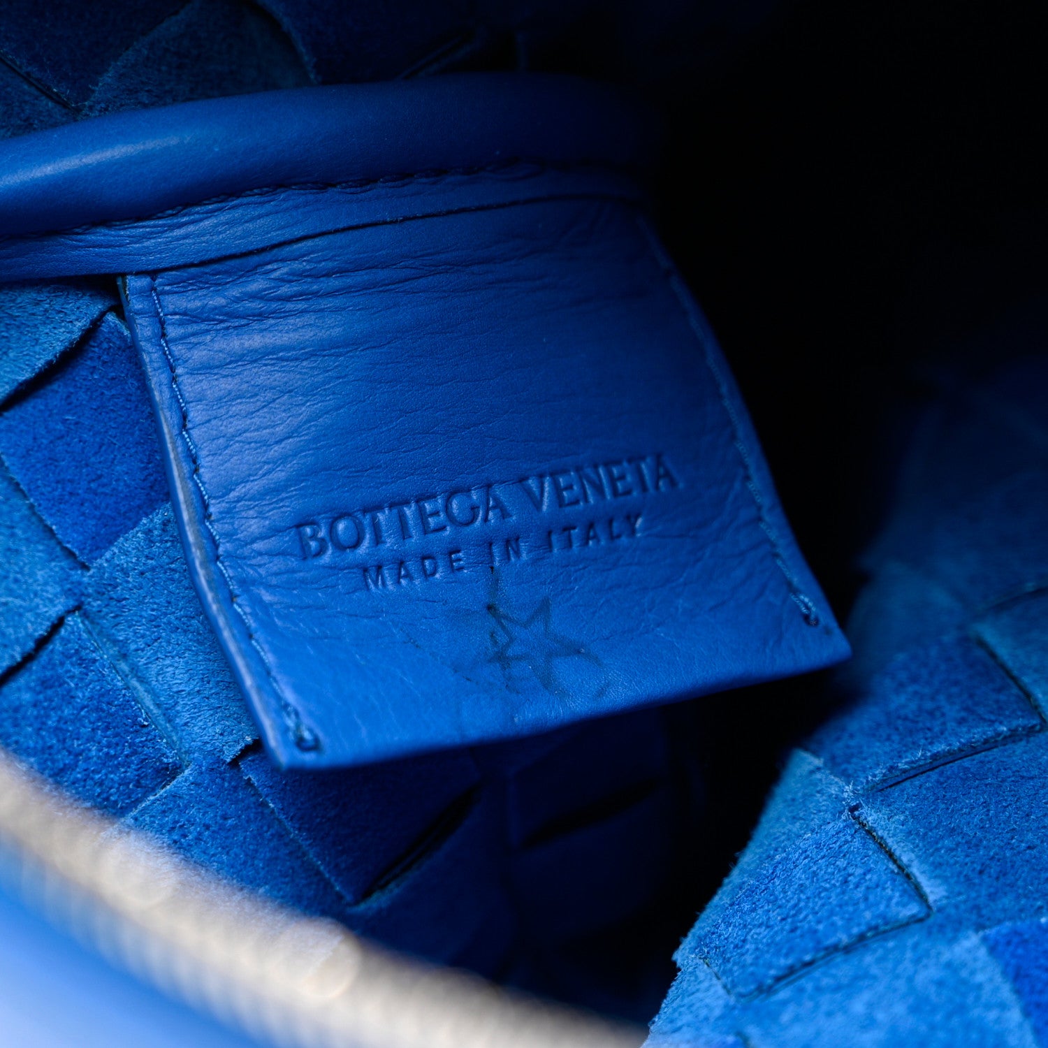 Bottega Veneta Nappa Intrecciato Flat Zip Pouch Blue 6 of 7