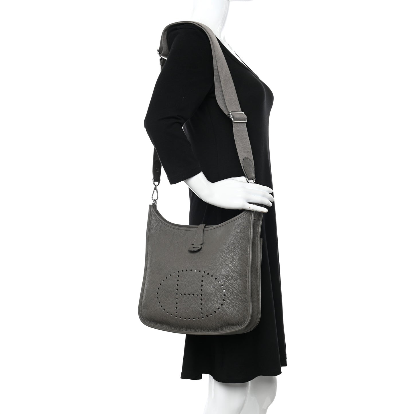 Taurillon Clemence Evelyne III PM Gris Asphalte