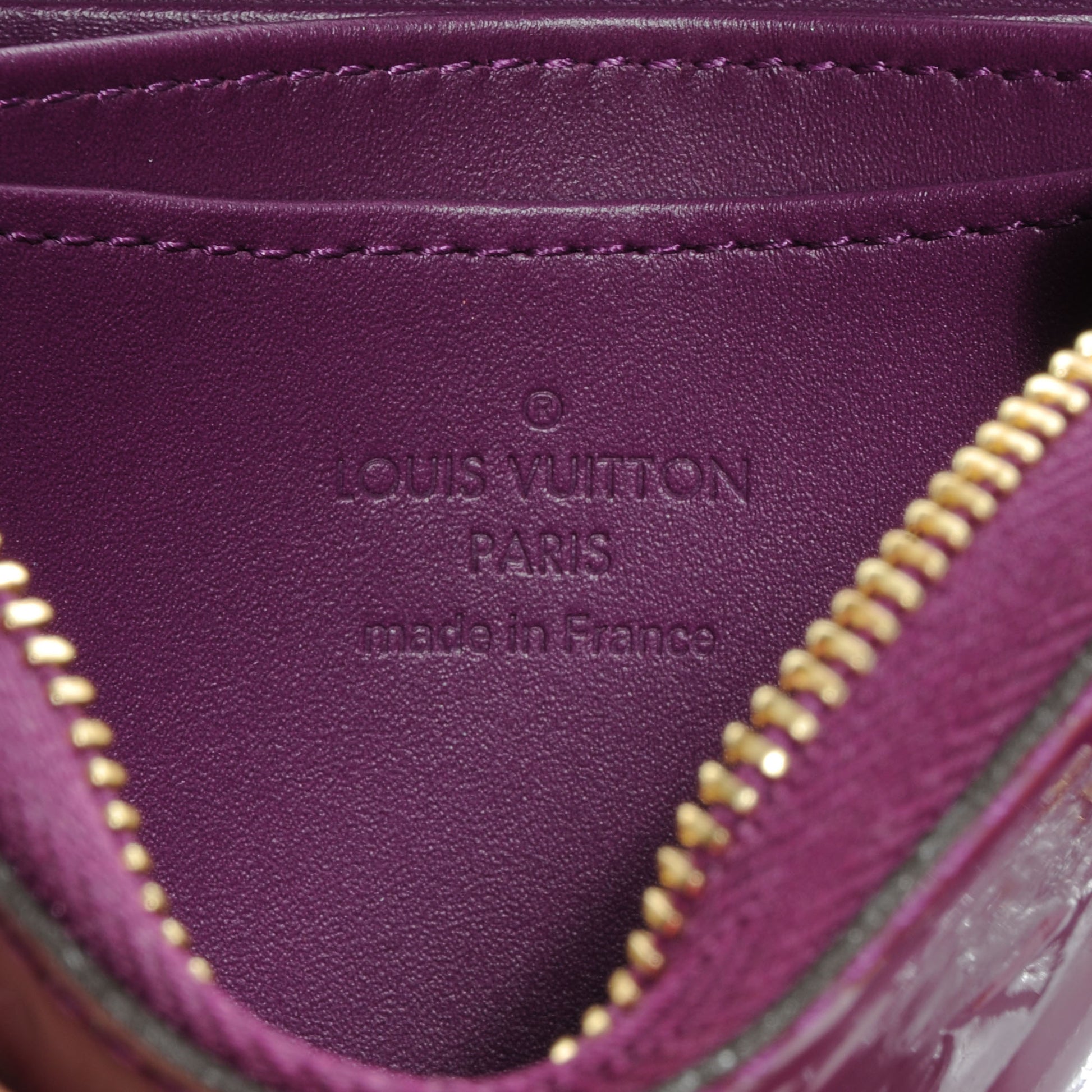 Louis Vuitton Vernis Zippy Coin Purse Amethyste 7 of 8