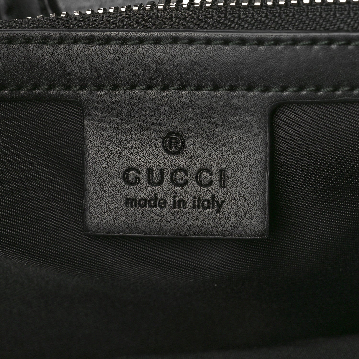 Gucci Soft GG Supreme Monogram Web Vertical Tote Black 6 of 10