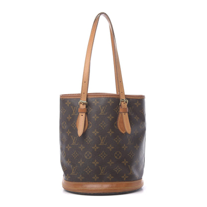 Louis Vuitton Monogram Petit Bucket 23 1 of 16