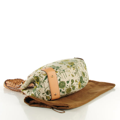 Gucci Canvas Floral Flora Pelham Shoulder Bag Beige 4 of 7