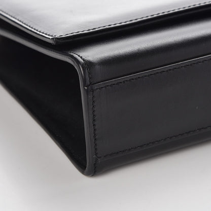Saint Laurent Smooth Calfskin Medium Classic Monogram Kate Tassel Satchel Black 8 of 11