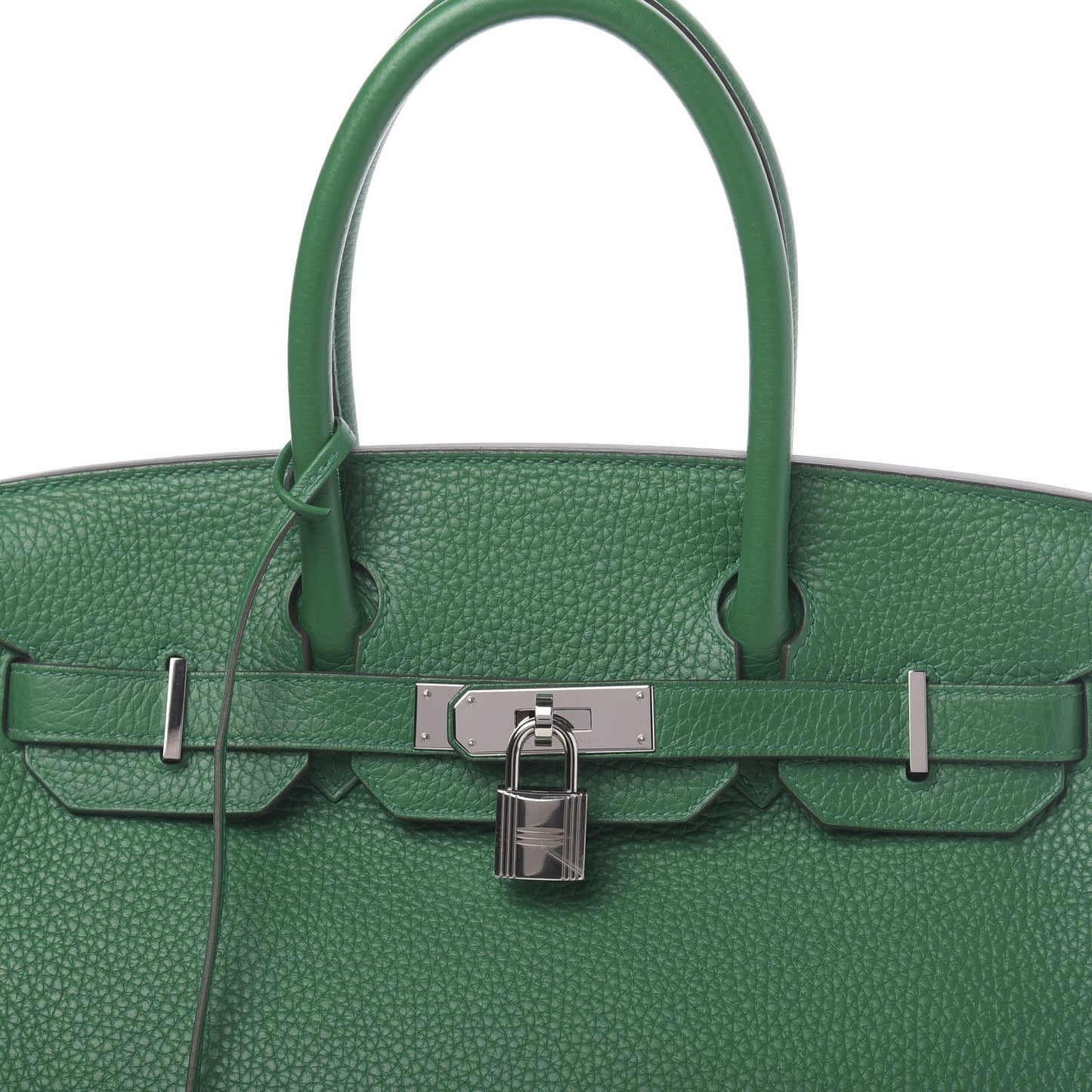 Taurillon Clemence Birkin 30 Vert Vertigo