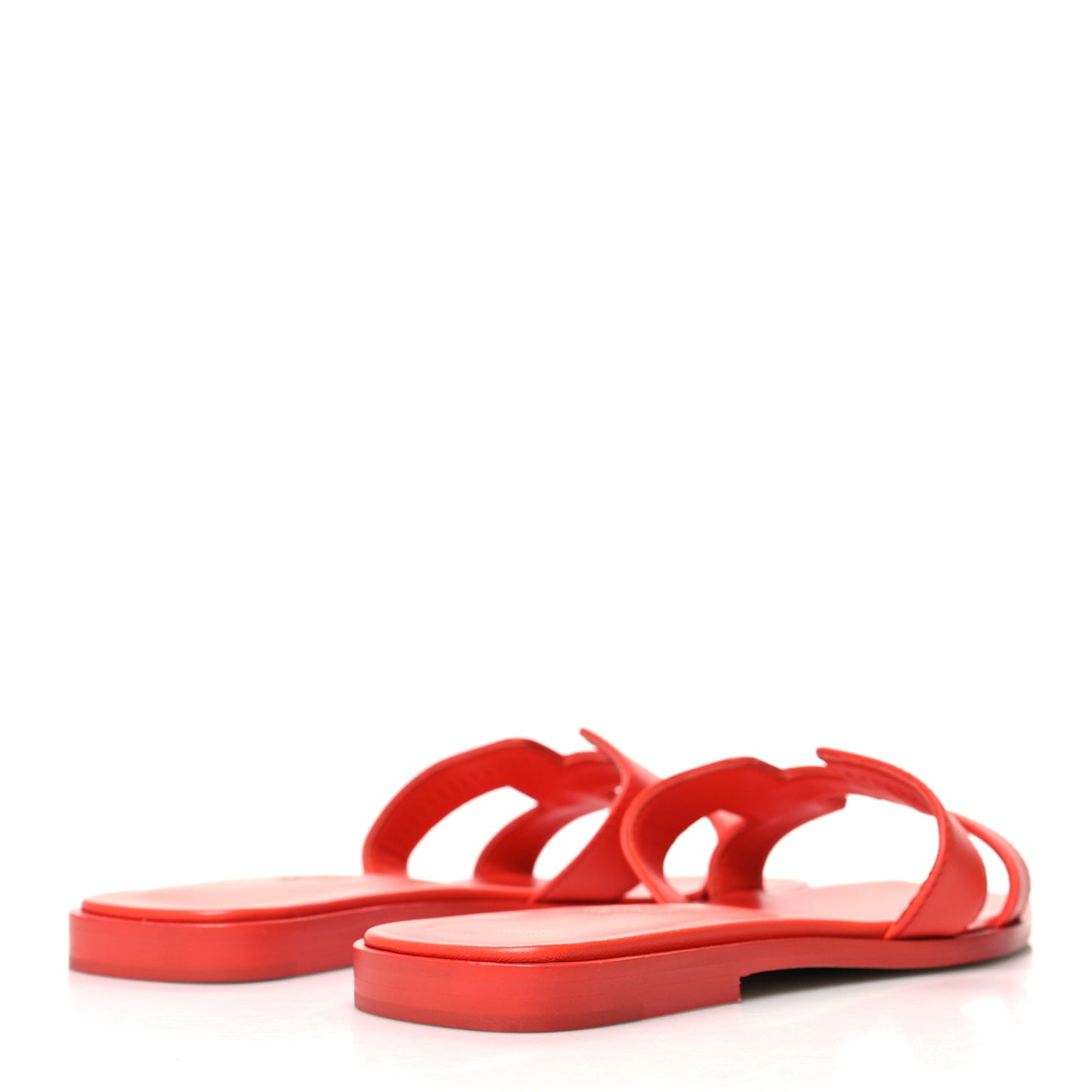 Box Calfskin Oran Sandals 36.5 Rouge Jaipur
