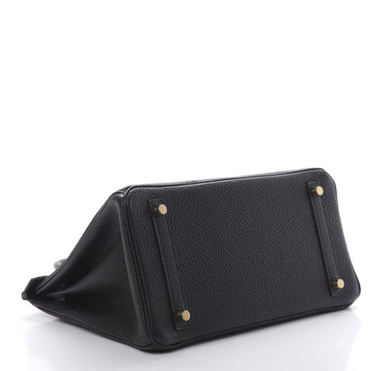 Hermes Togo Birkin 30 Black 4 of 12