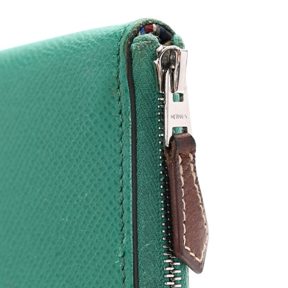 Hermes Epsom Silk'In Wallet Vert Jade 11 of 11