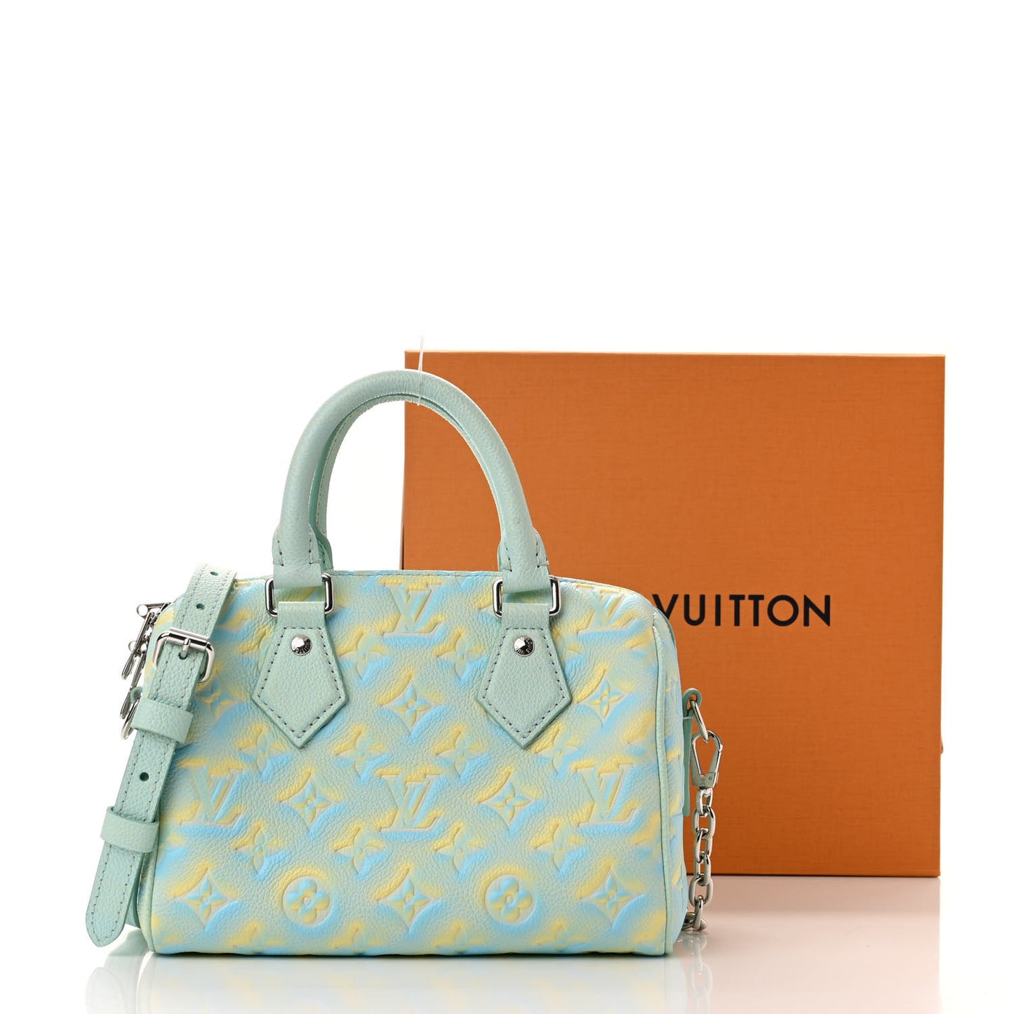 Empreinte Monogram Summer Stardust Speedy 20 Water Green