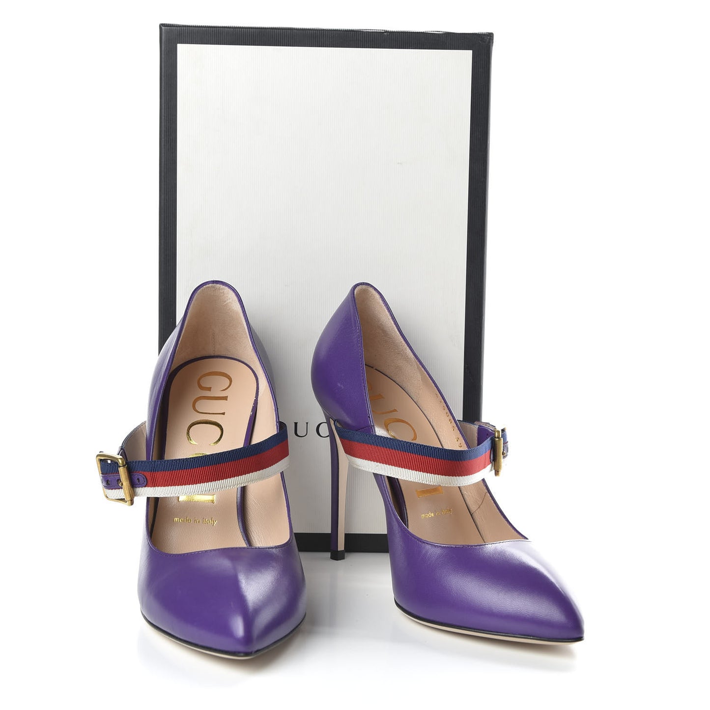 Malaga Kid Sylvie High Heel Pumps 39 Shine Purple