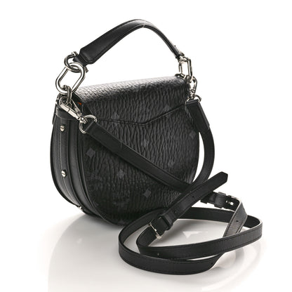 MCM Visetos Mini Patricia Crossbody Bag Black 3 of 15