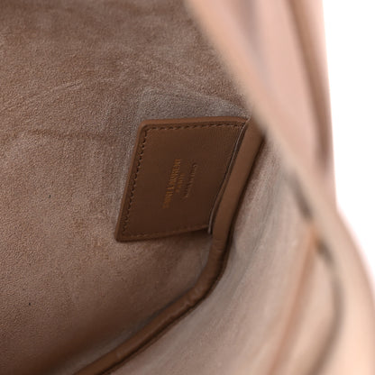 Saint Laurent Calfskin Medium Paris VII Flat Hobo Nutmeg 7 of 13