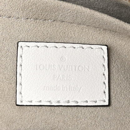Louis Vuitton Calfskin Embossed Monogram OnTheGo East West White 6 of 10
