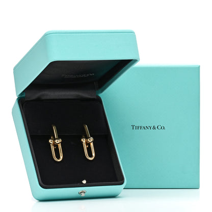 Tiffany 18K Yellow Gold Large HardWear Link Earrings 5 of 5