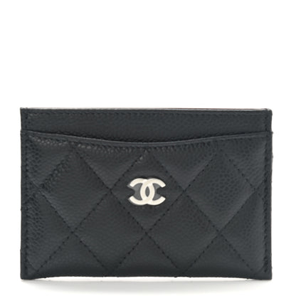 Chanel Caviar Quilted Card Holder Black 1 of 9