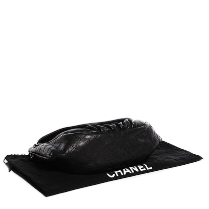 Chanel Caviar Half Moon Large Flap Black 4 of 7